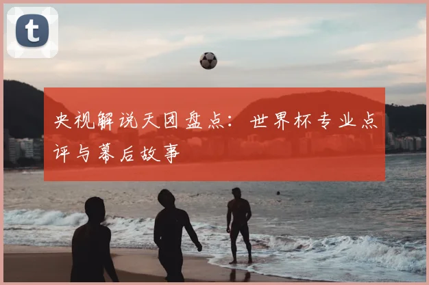 央视解说天团盘点:世界杯专业点评与幕后故事